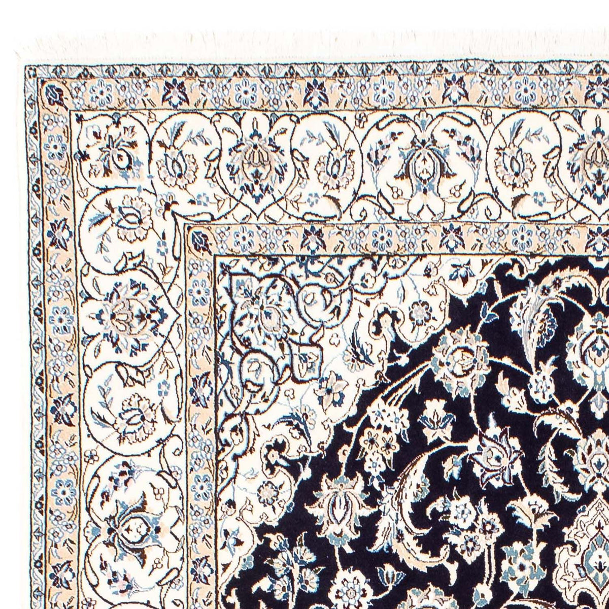 Perser Rug - Nain - Royal - 251 x 200 cm - dark blue