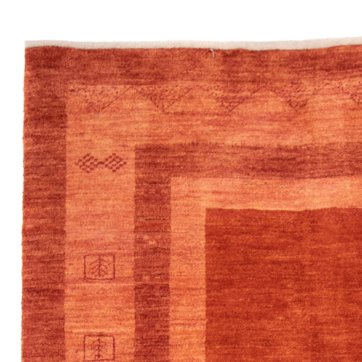 Gabbeh Rug - Perser - 242 x 170 cm - dark red