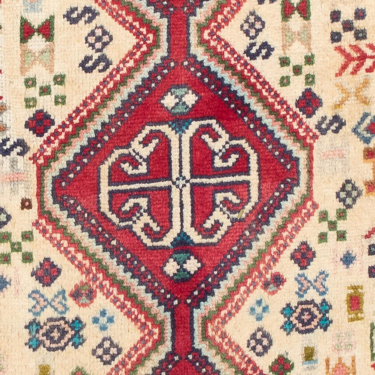 Perser Rug - Nomadic - 123 x 75 cm - light red