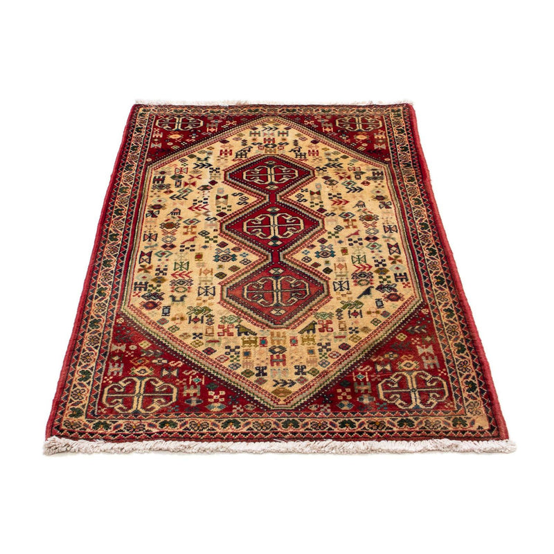 Perser Rug - Nomadic - 123 x 75 cm - light red