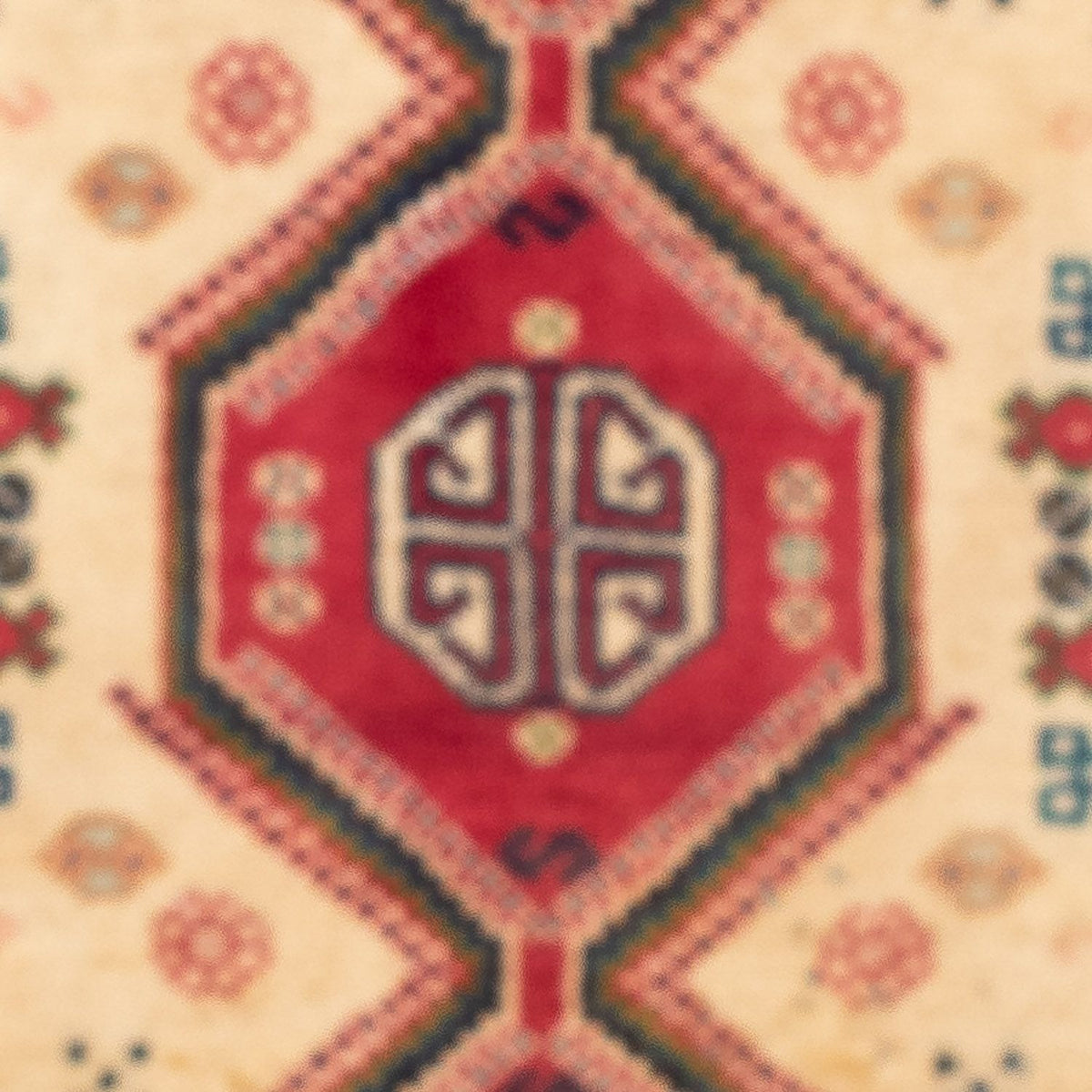 Perser Rug - Nomadic - 117 x 74 cm - light red