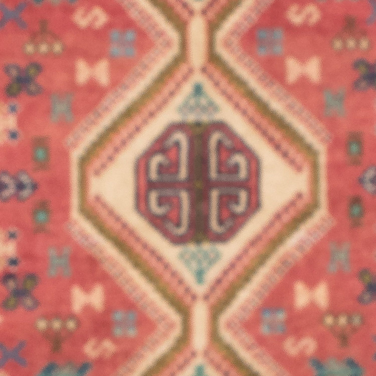 Perser Rug - Nomadic - 123 x 78 cm - light red