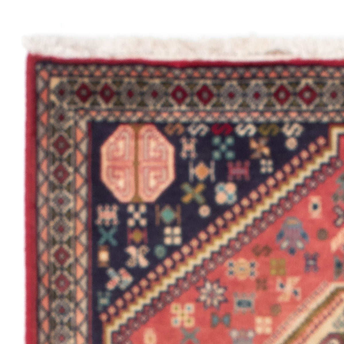 Perser Rug - Nomadic - 123 x 78 cm - light red