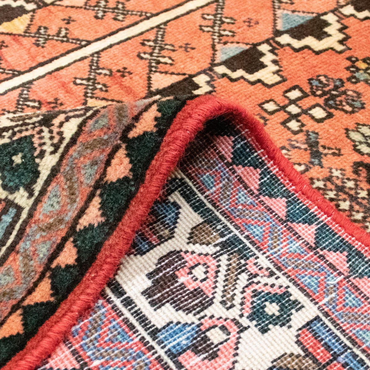 Perser Rug - Nomadic - 191 x 149 cm - red