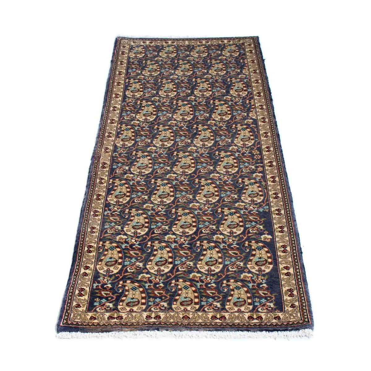 Runner Perser Rug - Ghom - 153 x 54 cm - multicolored