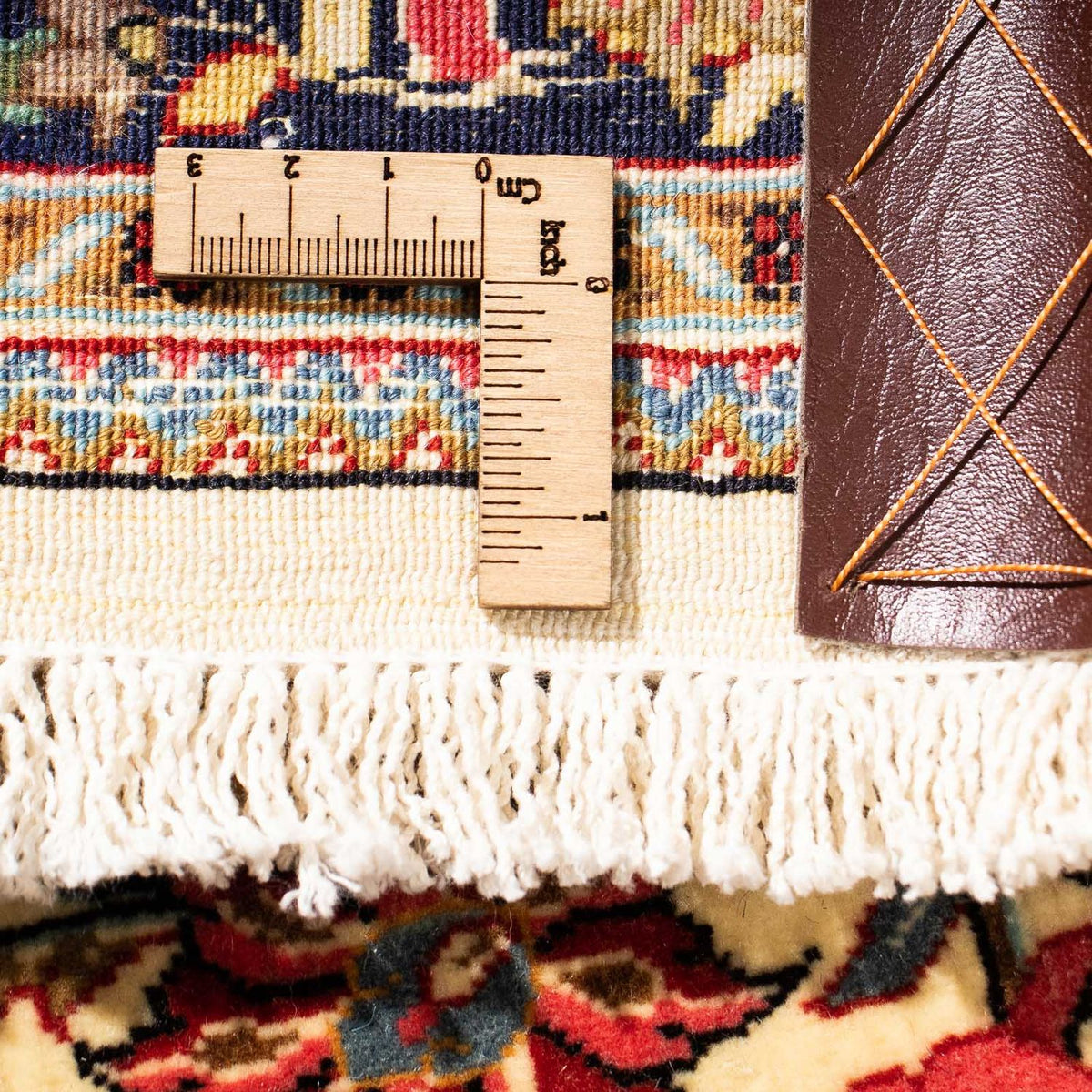 Runner Perser Rug - Ghom - 265 x 70 cm - beige