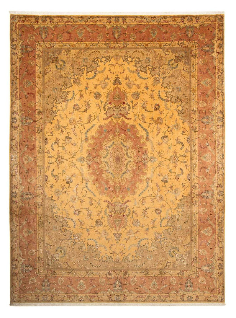 Perser Rug - Tabriz - Royal - 398 x 306 cm - gold