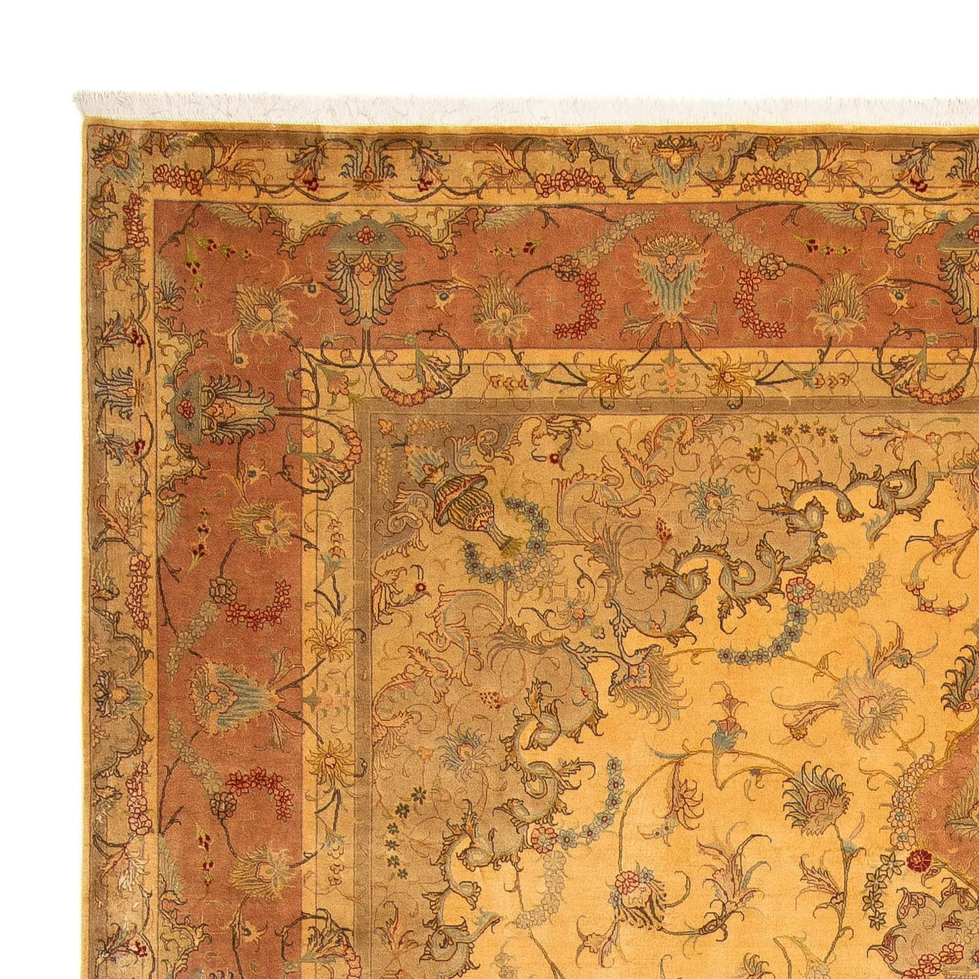 Tabriz - 50 Raj Rug 398x306cm - Persian Rugs