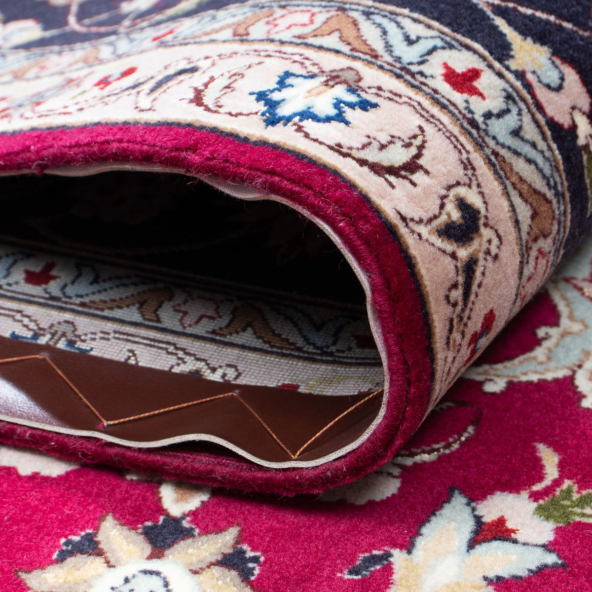 Perser Rug - Tabriz - Royal - 307 x 204 cm - dark red