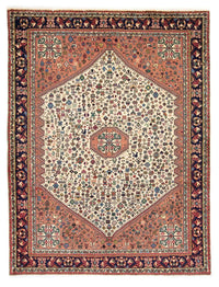 Perser Rug - Nomadic - 193 x 149 cm - beige