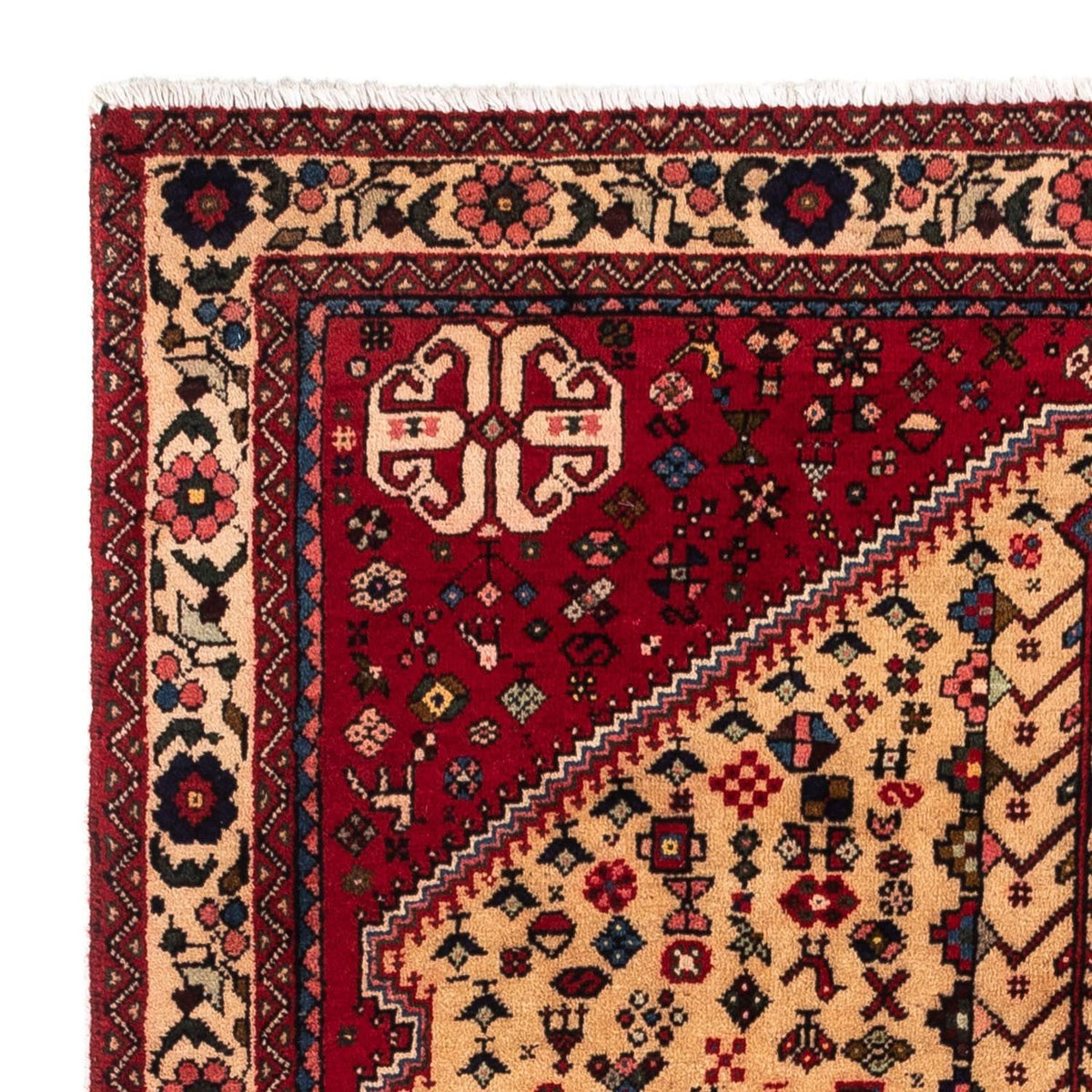 Perser Rug - Nomadic - 157 x 105 cm - dark red