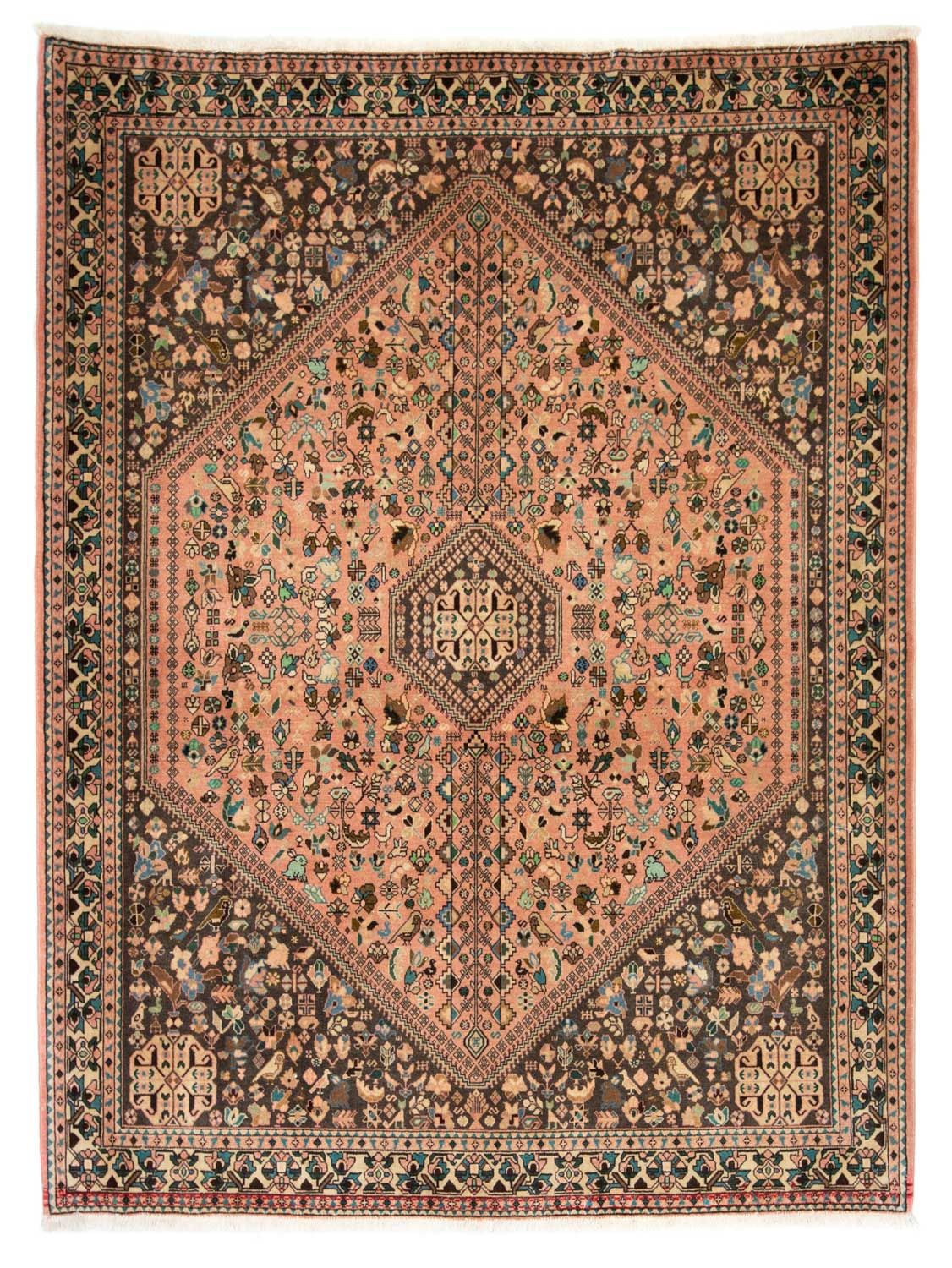 Perser Rug - Nomadic - 198 x 160 cm - light red
