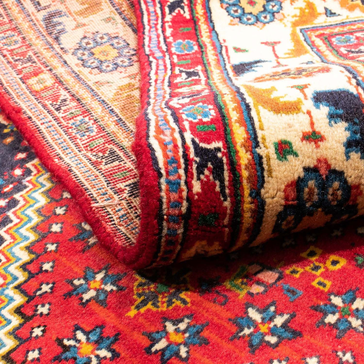 Perser Rug - Nomadic - 170 x 122 cm - red