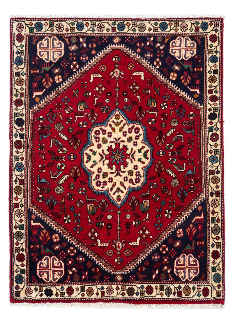 Perser Rug - Nomadic - 148 x 102 cm - dark red