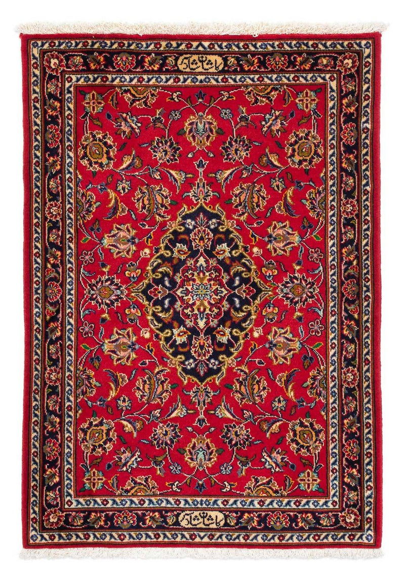 Perser Rug - Keshan - 118 x 79 cm - red