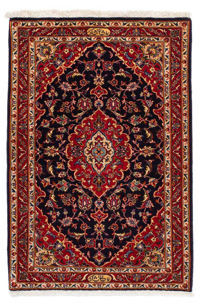 Perser Rug - Keshan - 118 x 80 cm - dark blue