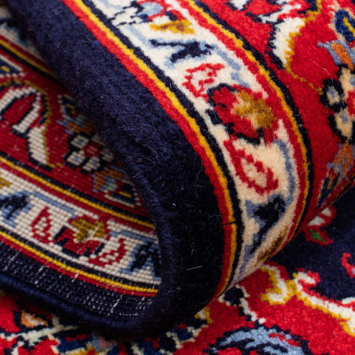 Perser Rug - Keshan - 116 x 80 cm - dark blue