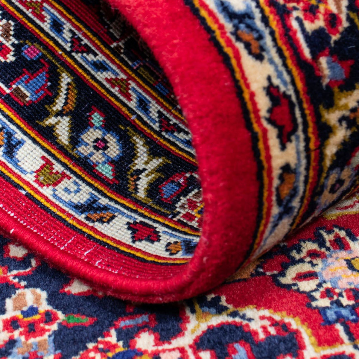 Perser Rug - Keshan - 126 x 70 cm - dark red