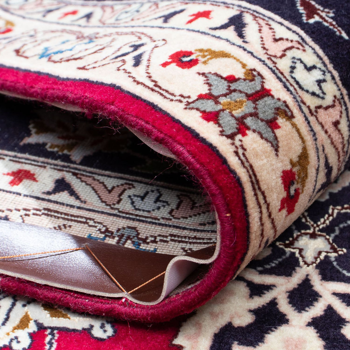 Perser Rug - Tabriz - Royal - 318 x 205 cm - dark red