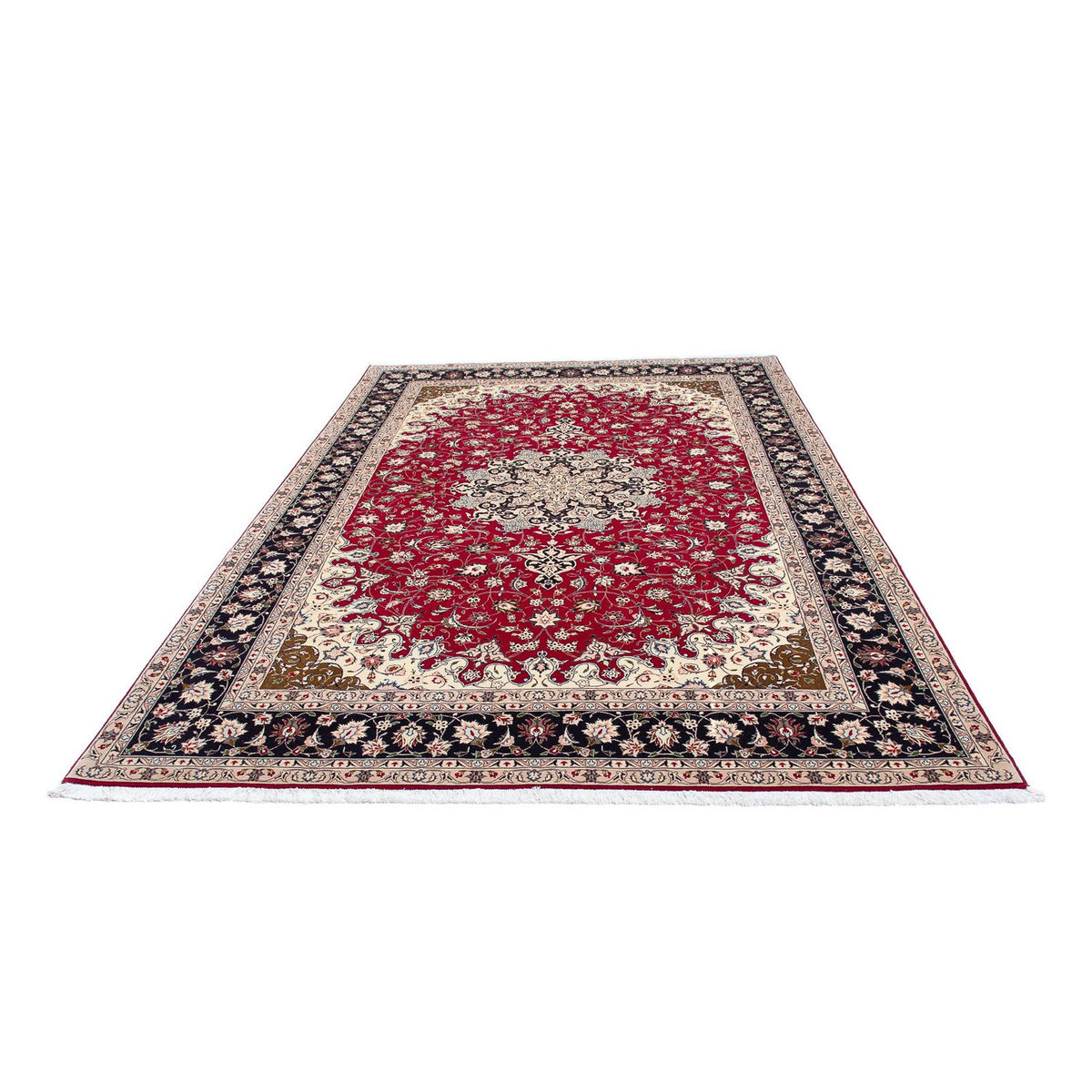Perser Rug - Tabriz - Royal - 318 x 205 cm - dark red