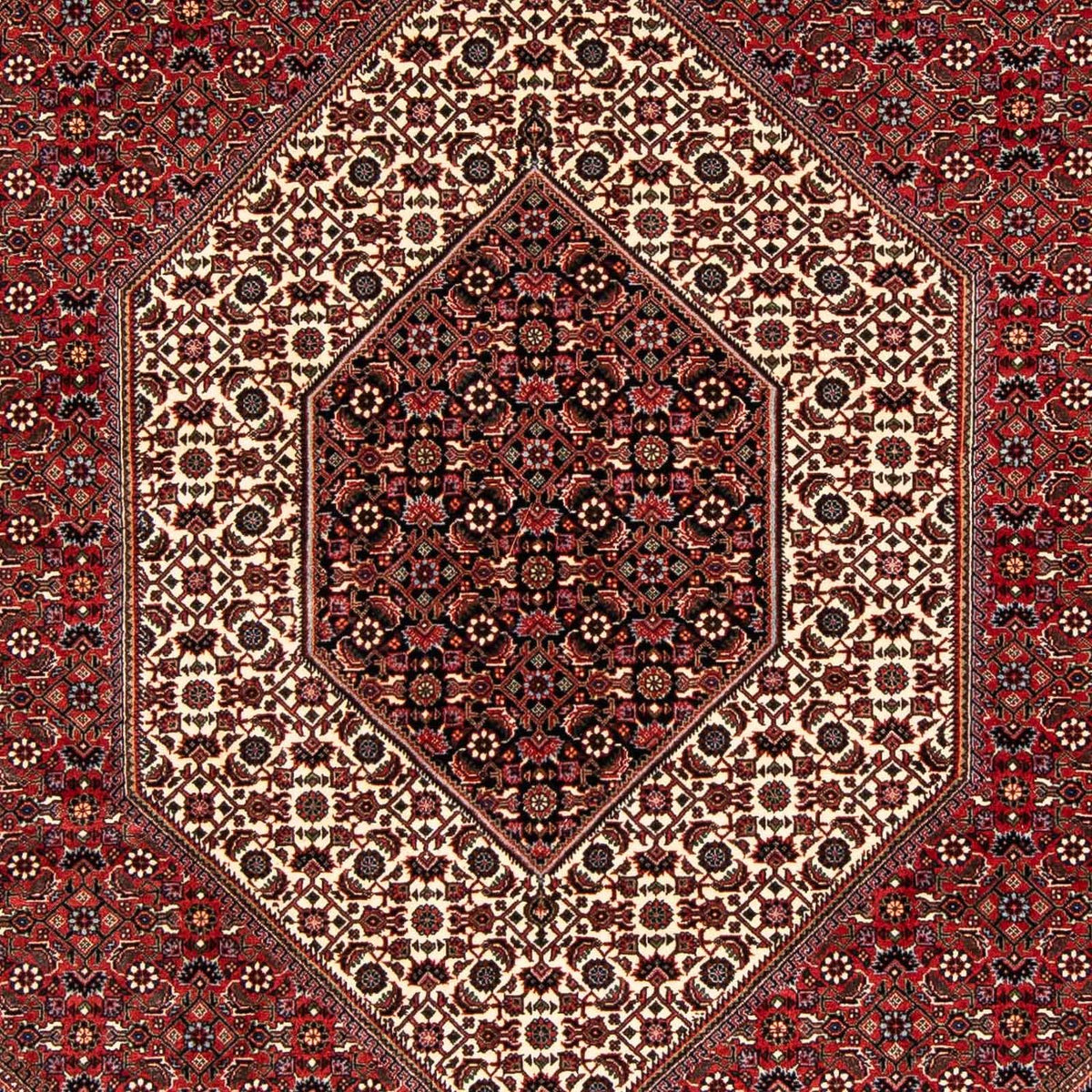 Perser Rug - Bidjar - 238 x 175 cm - dark red