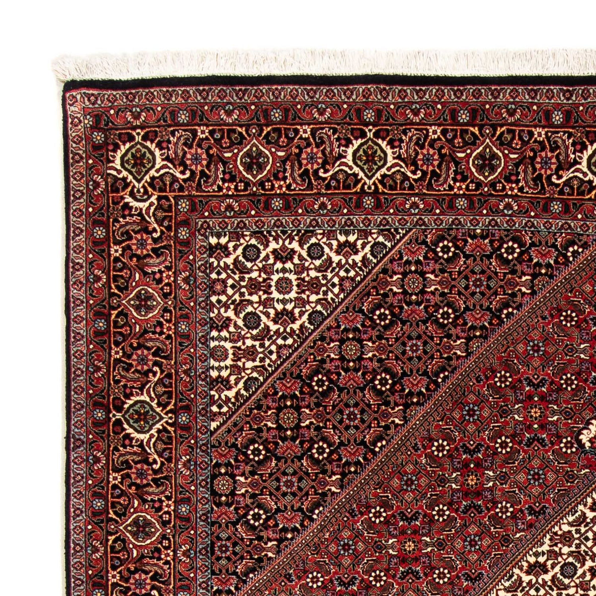 Perser Rug - Bidjar - 238 x 175 cm - dark red