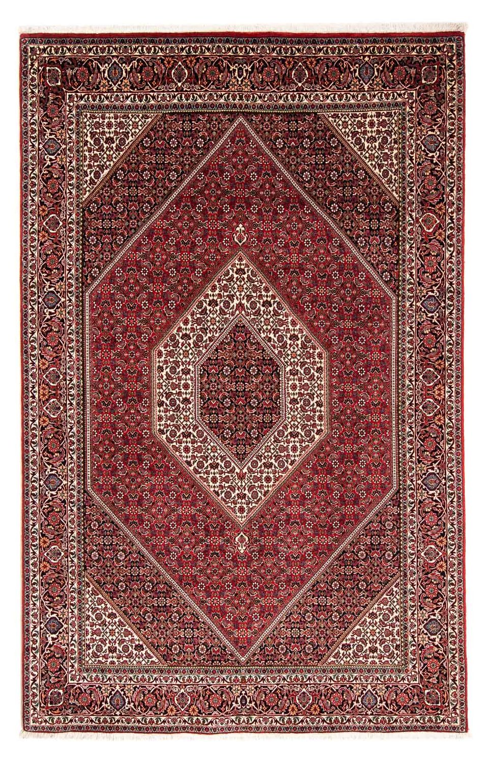 Perser Rug - Bidjar - 246 x 170 cm - dark red