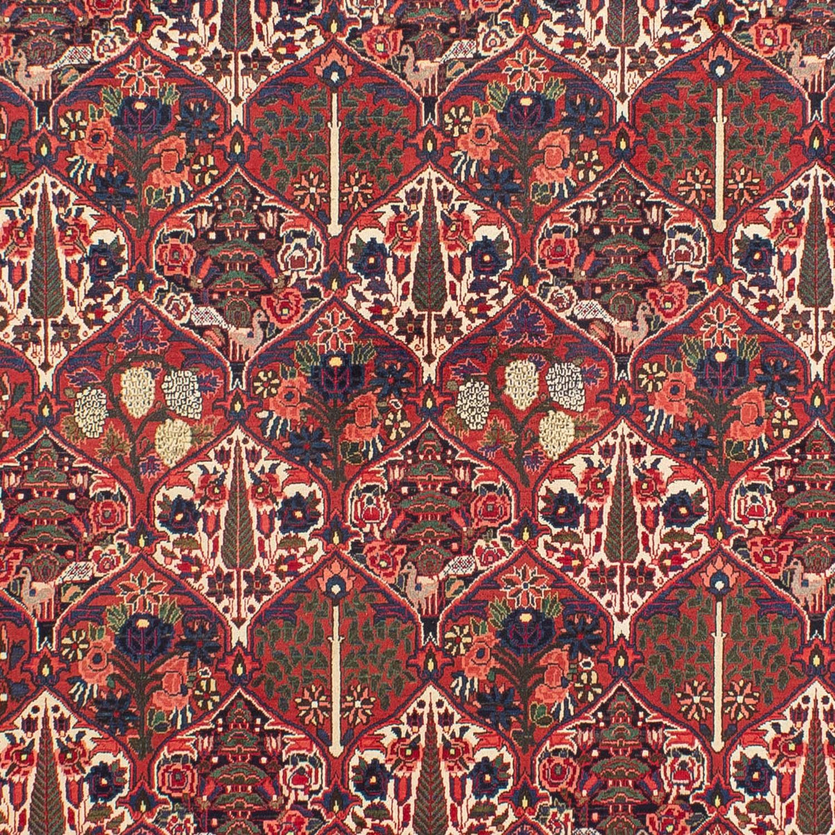 Perser Rug - Nomadic - 323 x 210 cm - dark red