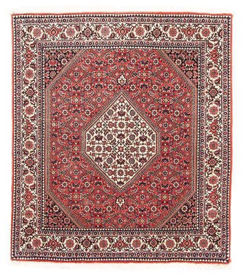 Perser Rug - Bidjar square  - 112 x 100 cm - red