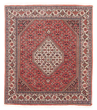 Perser Rug - Bidjar square  - 112 x 100 cm - red