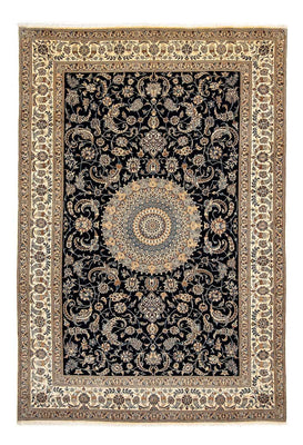 Perser Rug - Nain - Premium - 290 x 195 cm - dark blue