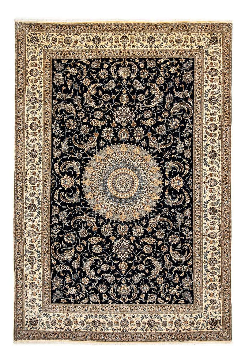 Perser Rug - Nain - Premium - 290 x 195 cm - dark blue