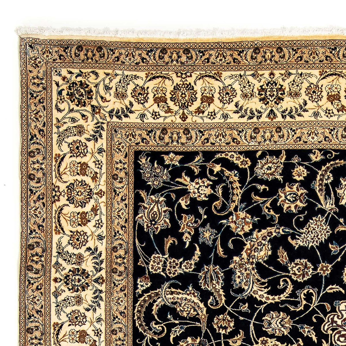 Perser Rug - Nain - Premium - 290 x 195 cm - dark blue