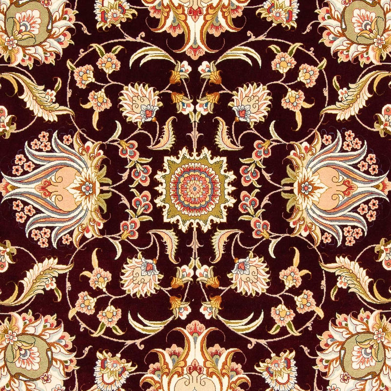 Perser Rug - Tabriz - Royal - 314 x 203 cm - dark red