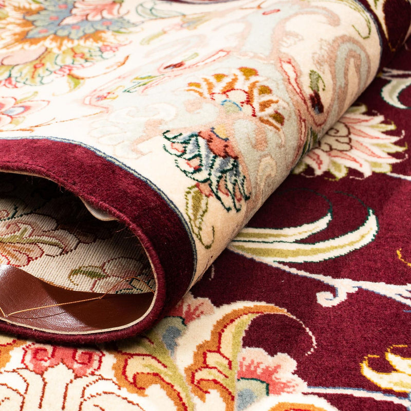 Perser Rug - Tabriz - Royal - 314 x 203 cm - dark red