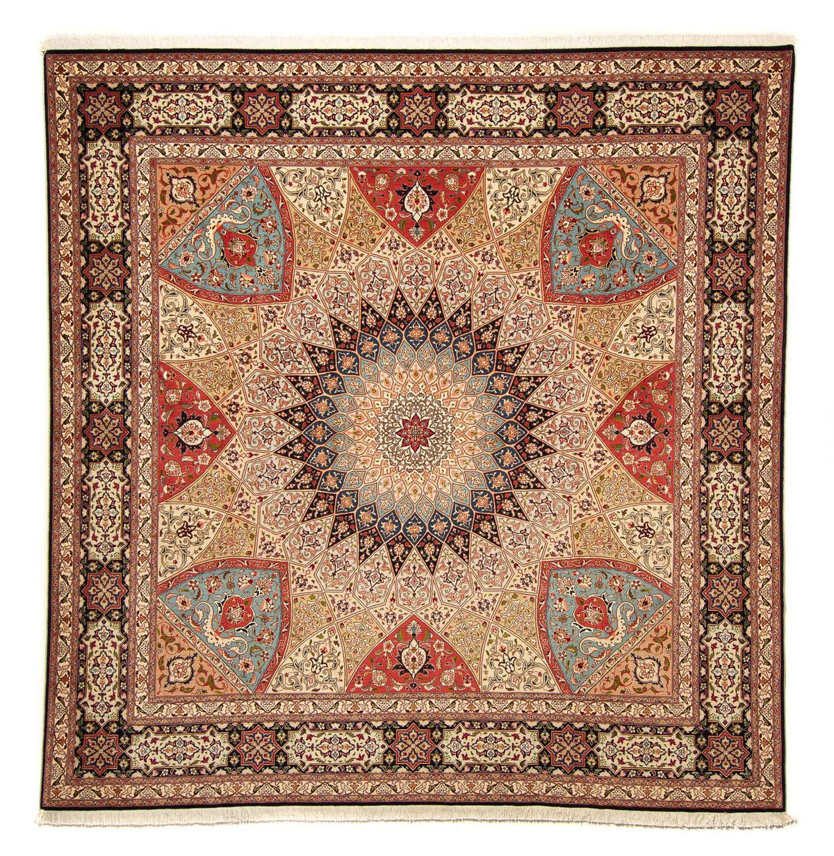 Perser Rug - Tabriz - Royal square  - 254 x 250 cm - multicolored