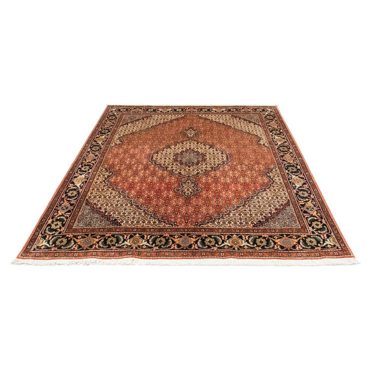 Perser Rug - Tabriz - Royal - 196 x 153 cm - rust