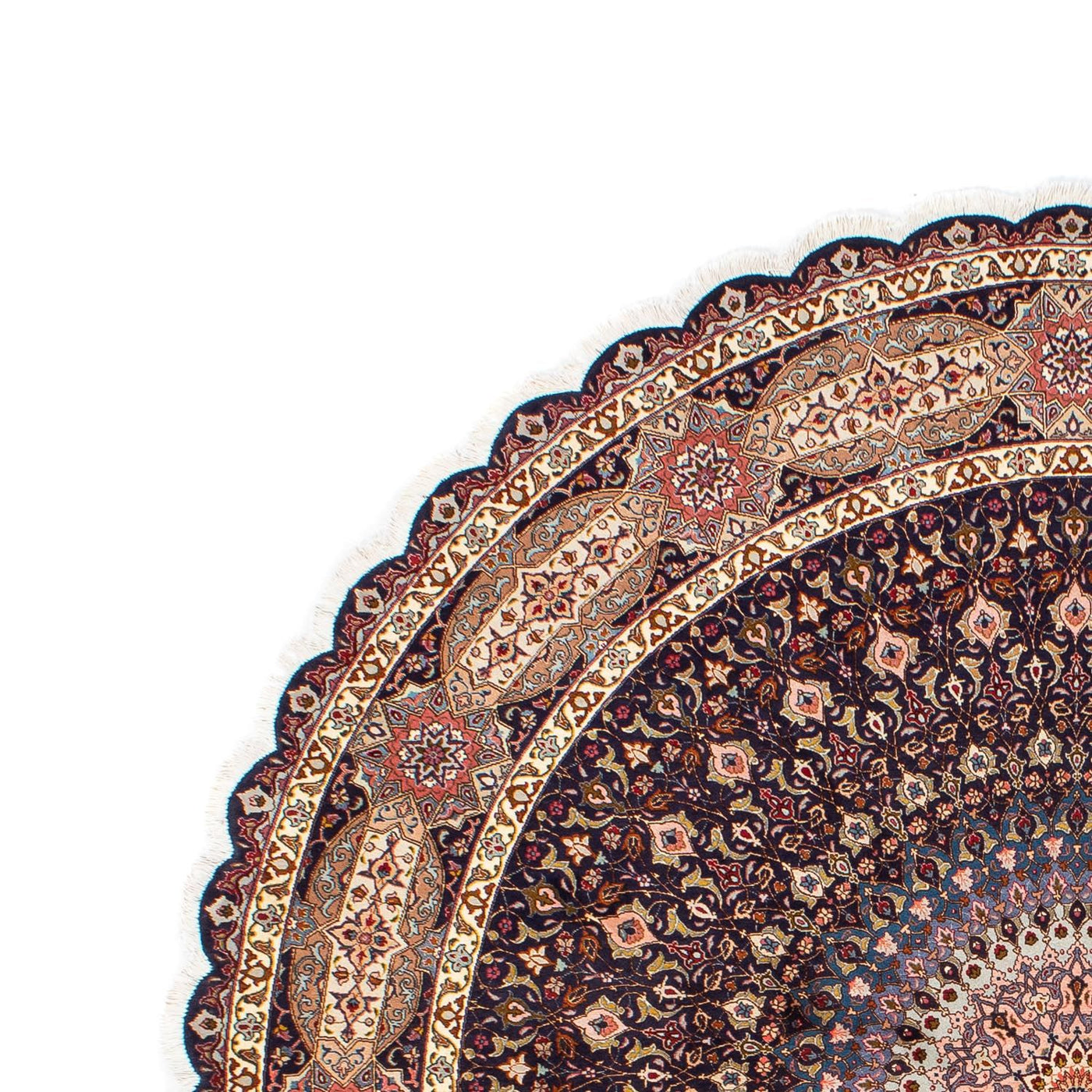 Tabriz - 50 Raj Rug 240x240cm - Persian Rugs