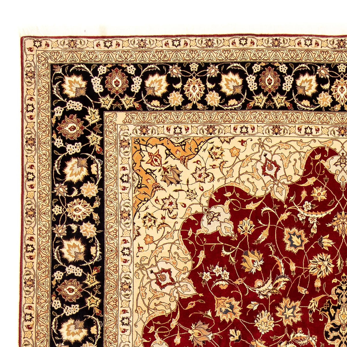 Perser Rug - Tabriz - Royal - 343 x 255 cm - dark red