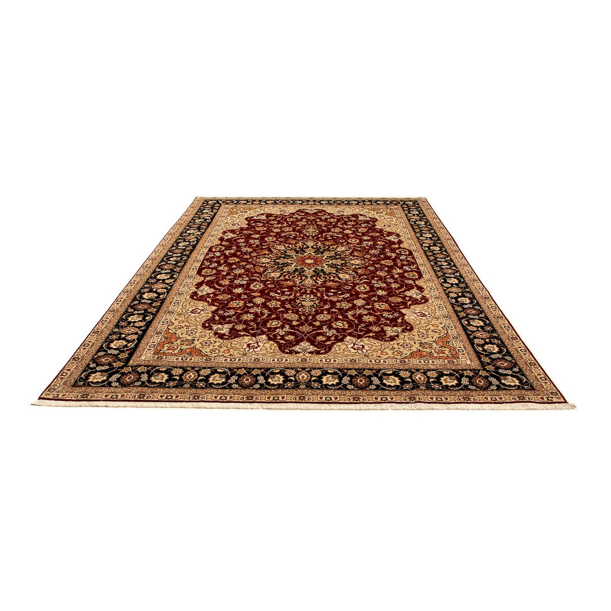Perser Rug - Tabriz - Royal - 343 x 255 cm - dark red