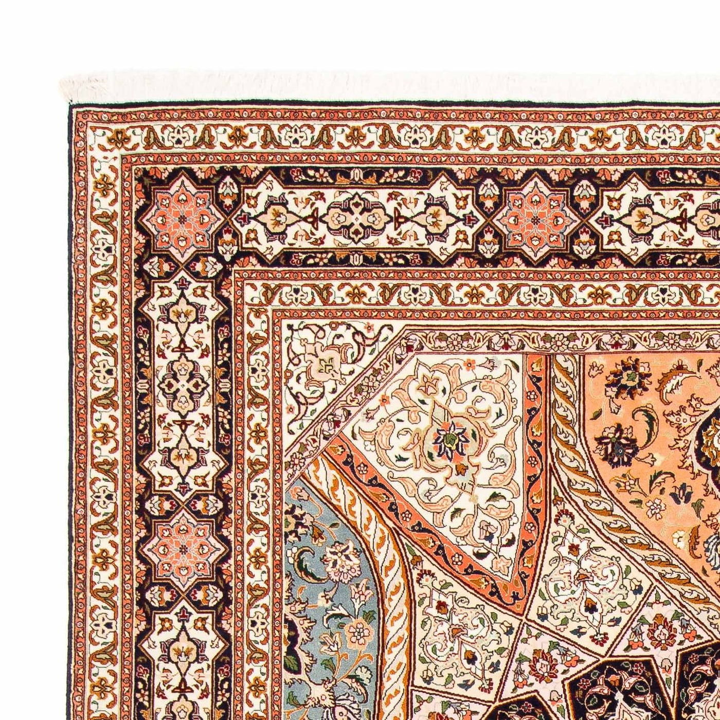 Tabriz - 50 Raj Rug 305x208cm - Persian Rugs