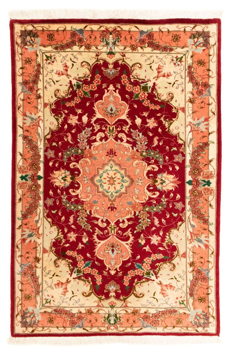 Perser Rug - Tabriz - Royal - 113 x 78 cm - red