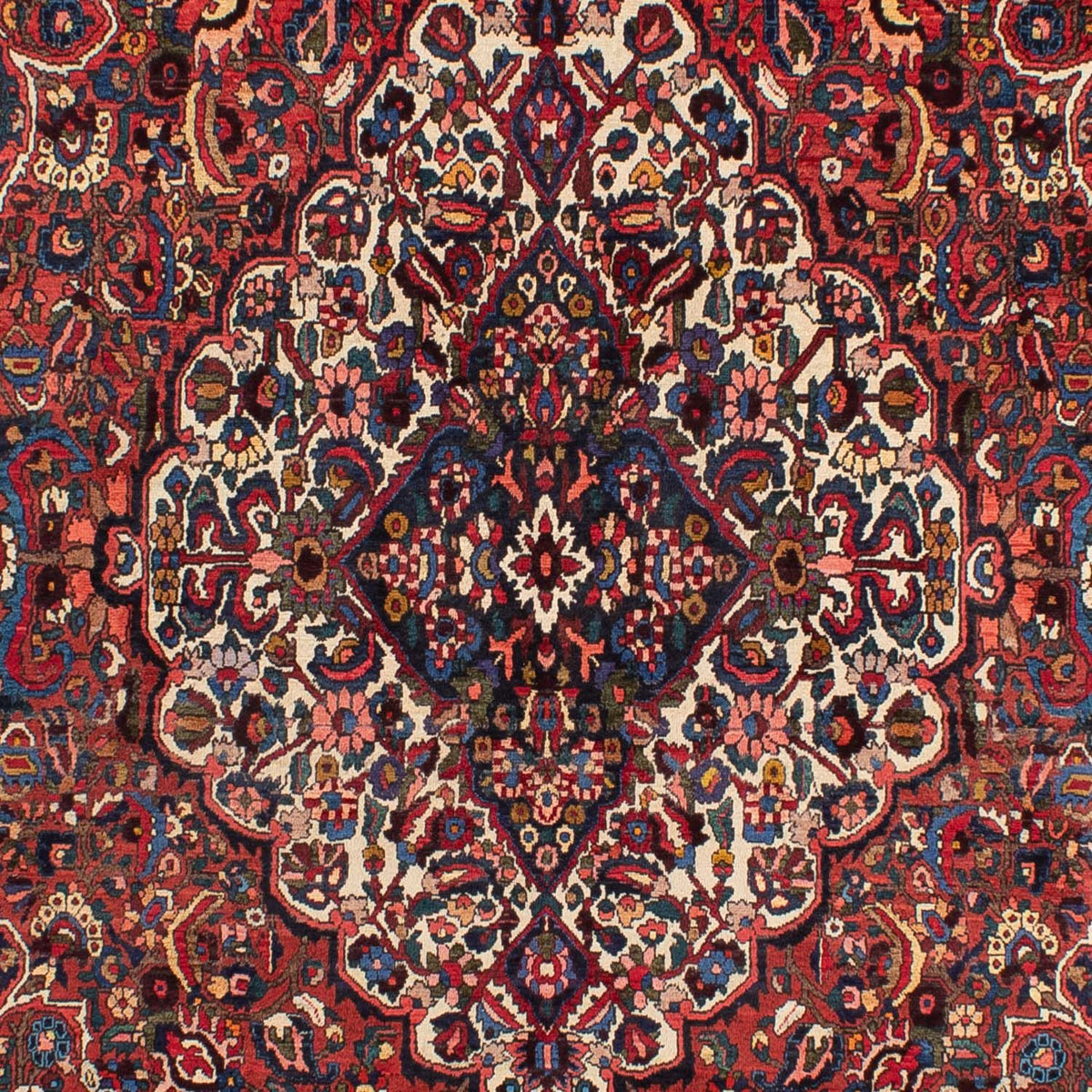 Perser Rug - Nomadic - 312 x 202 cm - dark red