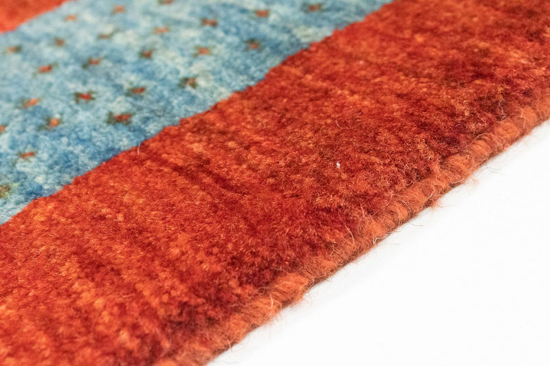 Runner Gabbeh Rug - Loribaft Perser - 174 x 88 cm - red