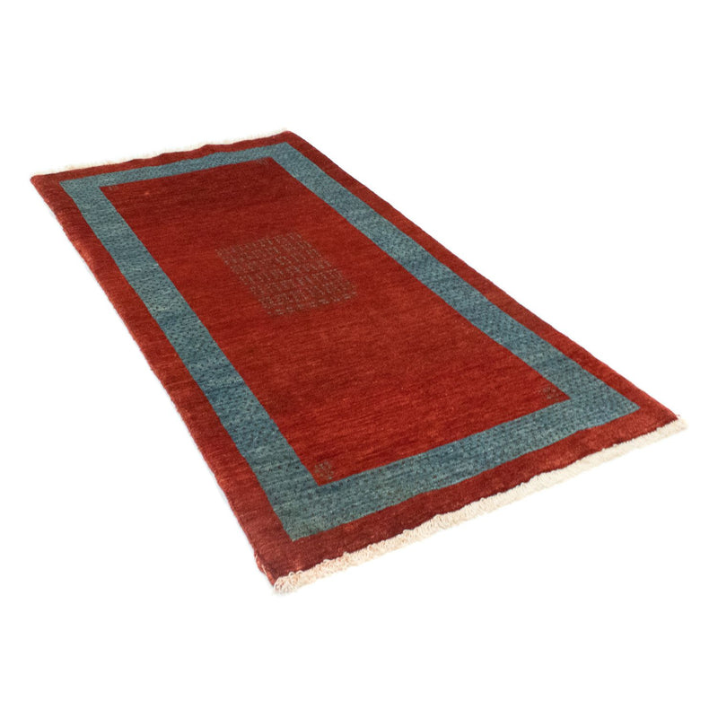 Runner Gabbeh Rug - Loribaft Perser - 174 x 88 cm - red