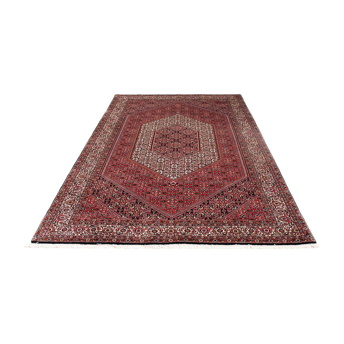 Perser Rug - Bidjar - 255 x 153 cm - dark red