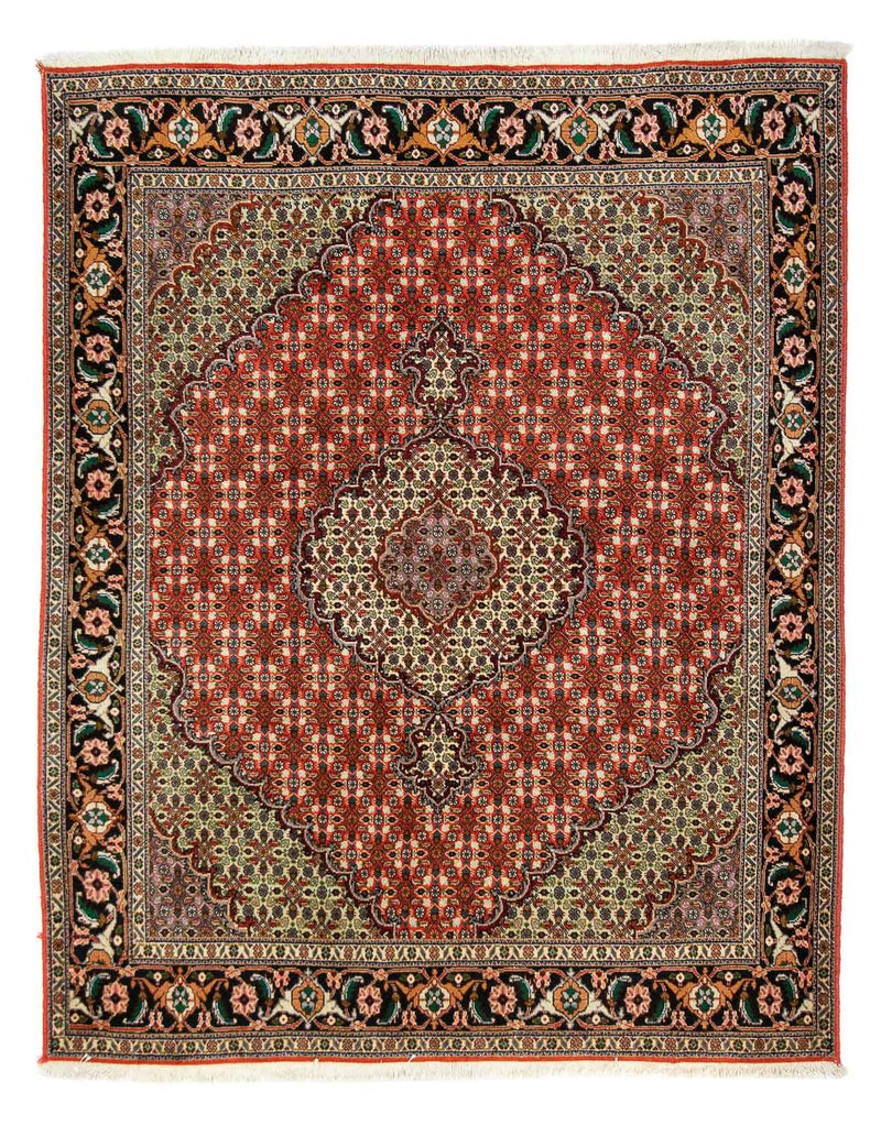 Perser Rug - Tabriz - 191 x 154 cm - dark red