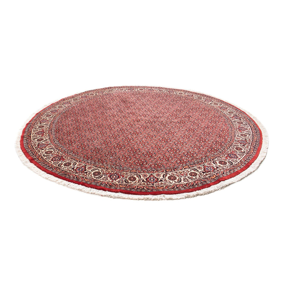 Perser Rug - Bidjar round  - 255 x 255 cm - dark red