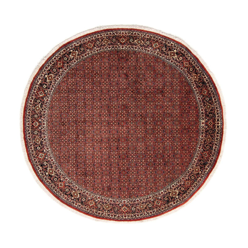 Perser Rug - Bidjar round  - 250 x 250 cm - dark red