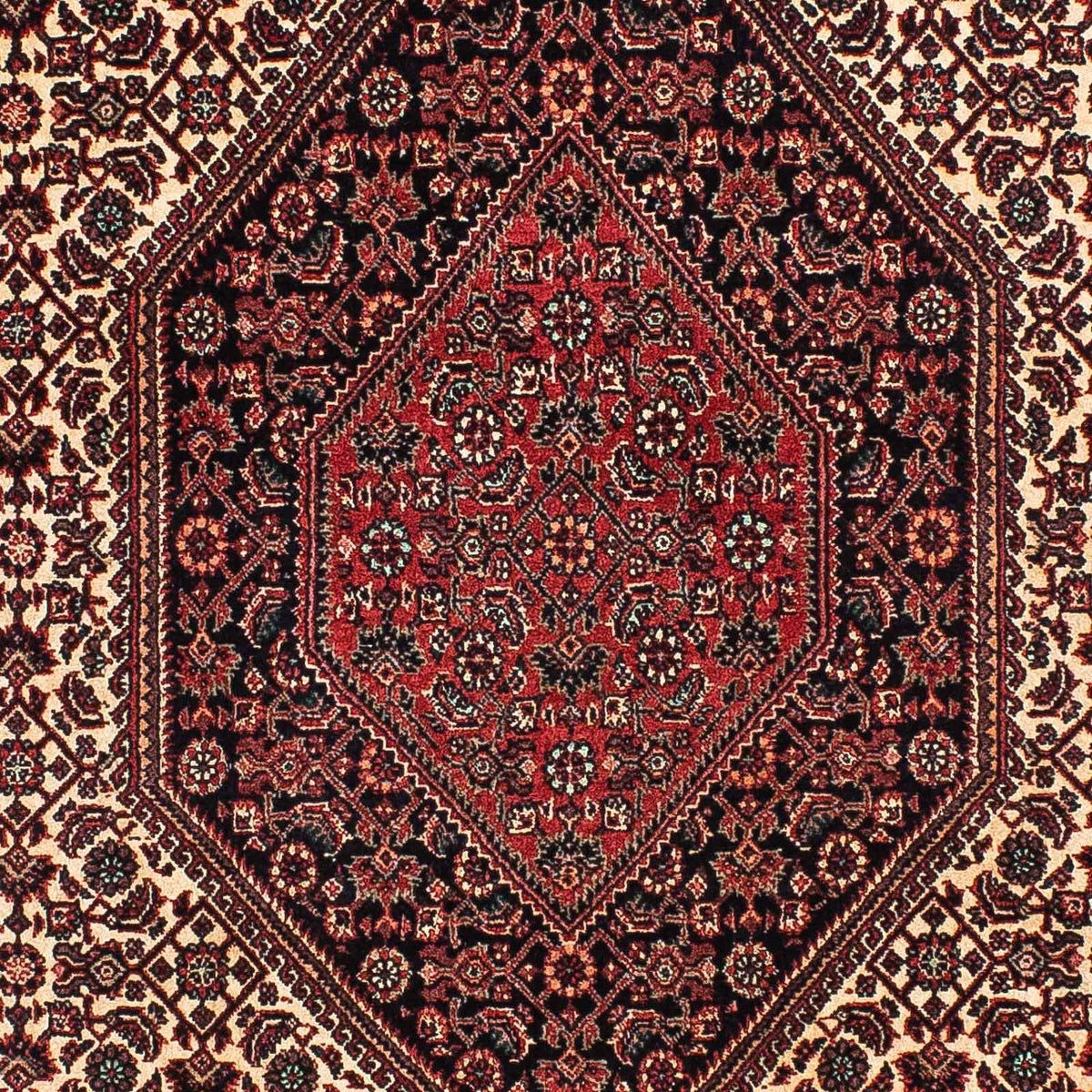 Runner Perser Rug - Bidjar - 198 x 102 cm - beige